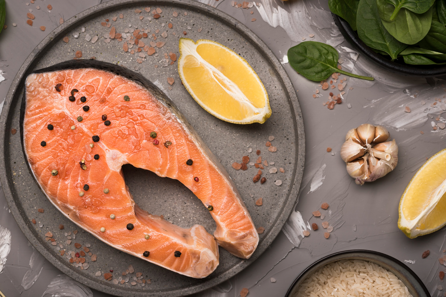 Salmon Steak Cut/Slices